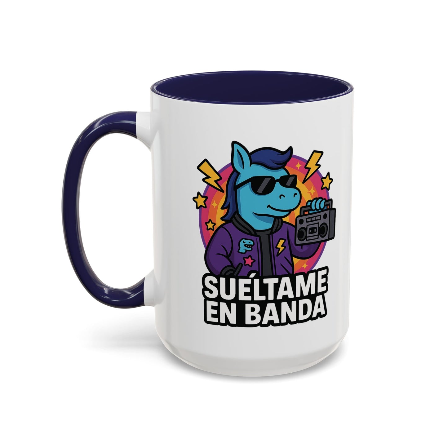 DO - Taza Cerámica 📻 Suéltame en Banda (Reset BoomBox)