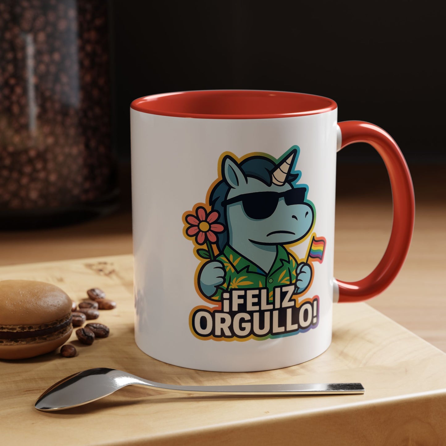 DO - Taza Cerámica - Suéltame en Banda Feliz Orgullo Edition