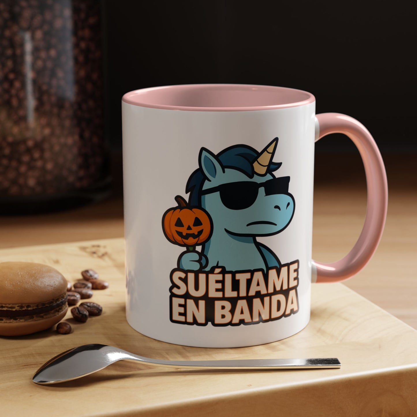 DO - Taza cerámica - 🎃 Suéltame en Banda (Edición Halloween)