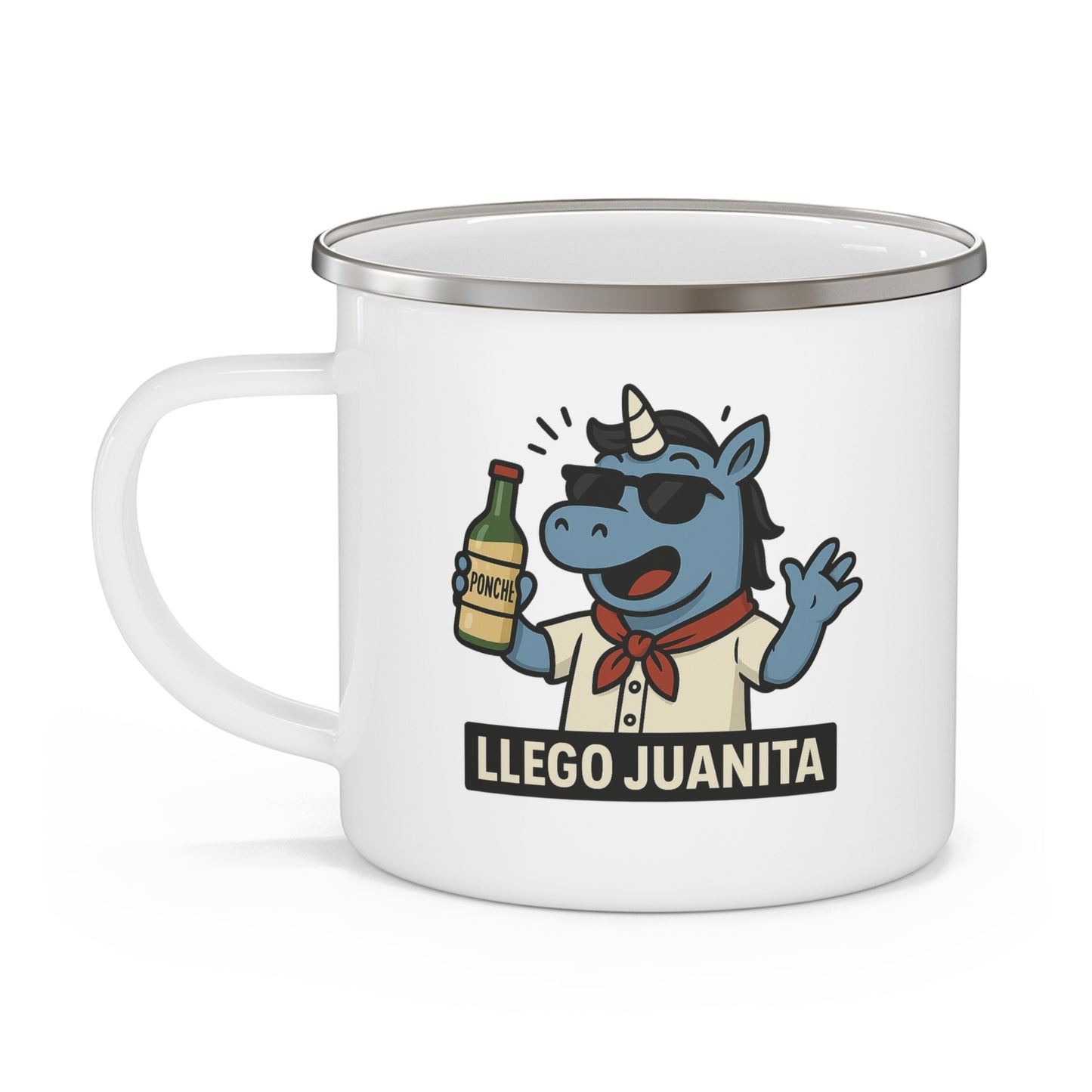 DO - Taza metálica - Navidad - Llegó Juanita