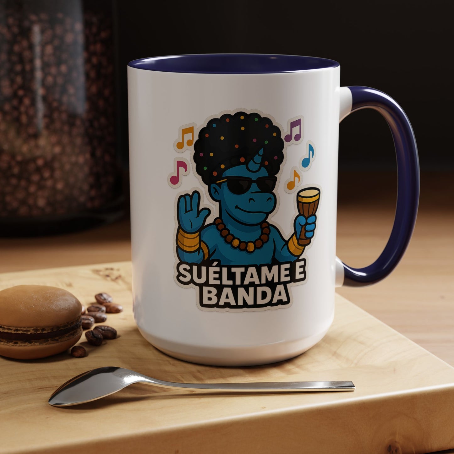 DO - Taza Cerámica - Suéltame en Banda: Deidad del Ritmo y la Danza