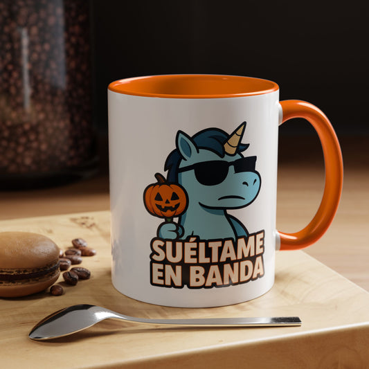 DO - Taza cerámica - 🎃 Suéltame en Banda (Edición Halloween)