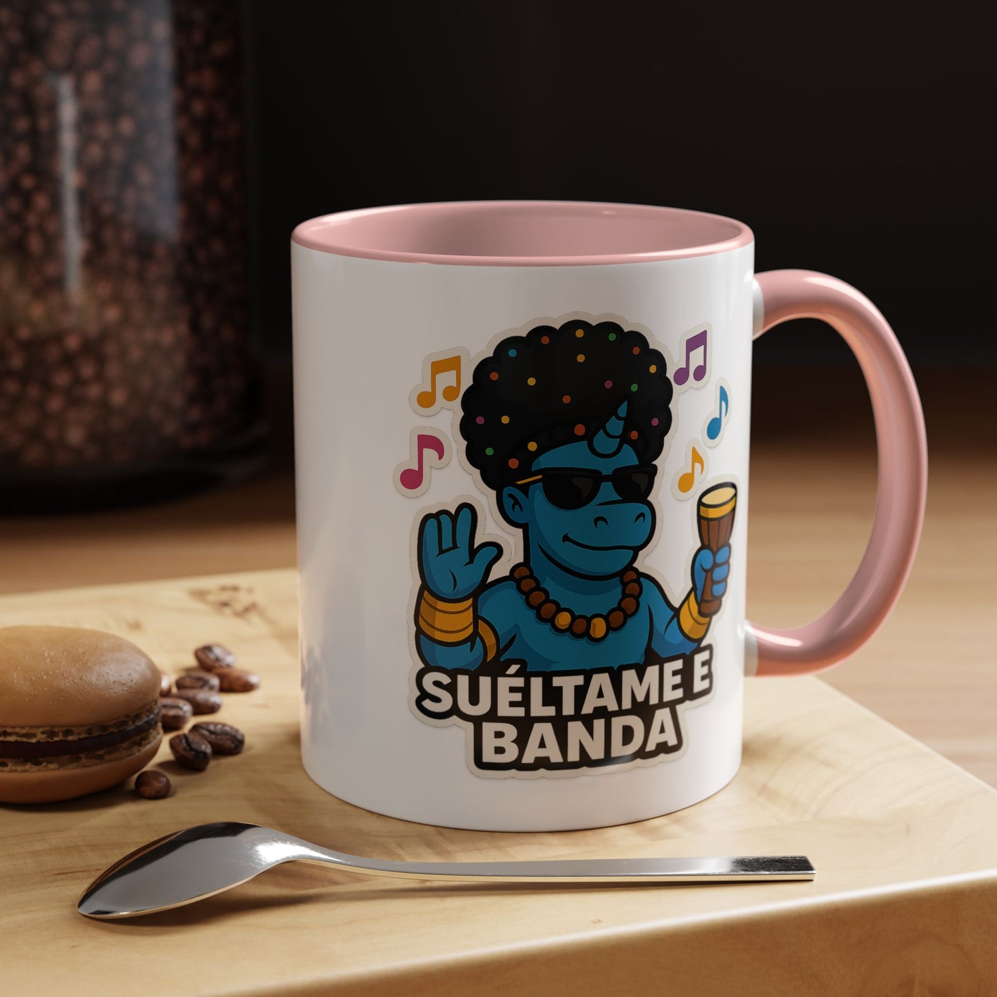 DO - Taza Cerámica - Suéltame en Banda: Deidad del Ritmo y la Danza