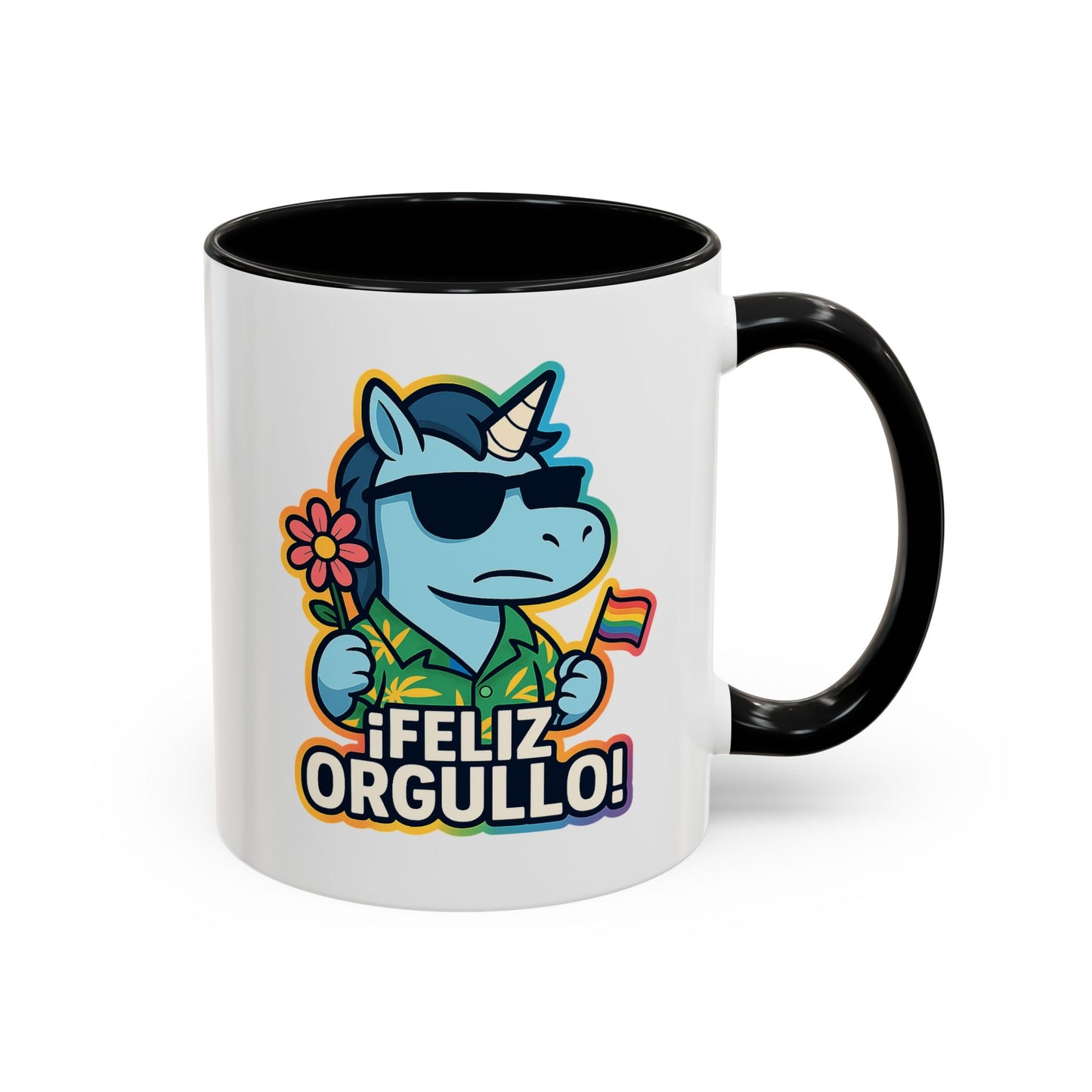 DO - Taza Cerámica - Suéltame en Banda Feliz Orgullo Edition