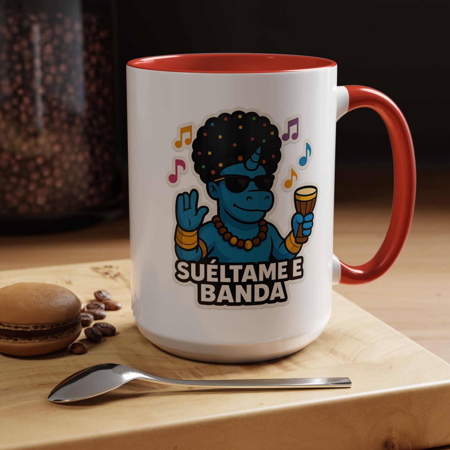 DO - Taza Cerámica - Suéltame en Banda: Deidad del Ritmo y la Danza