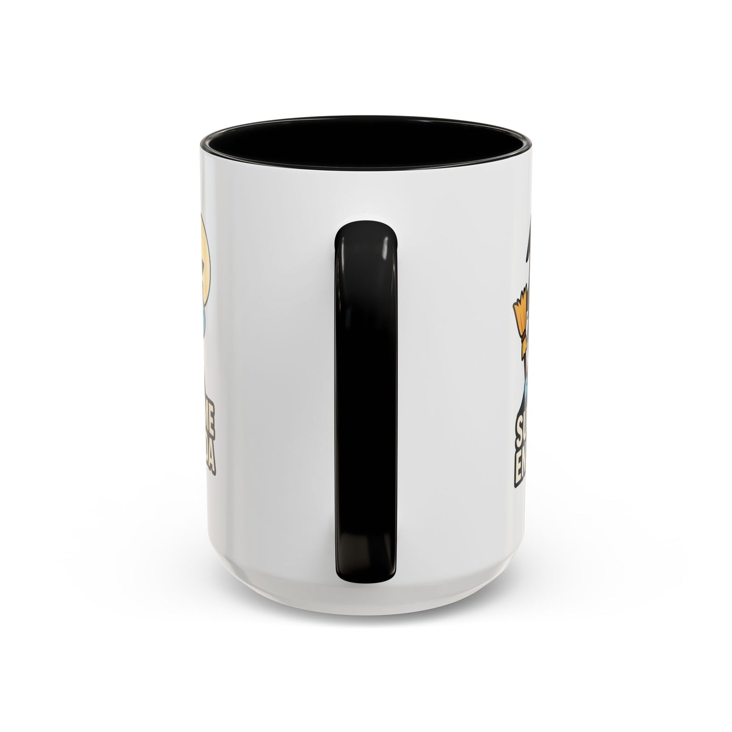 DO - Taza Cerámica 🧹Suéltame en Banda (Edición Bruja Fría y Lejana)