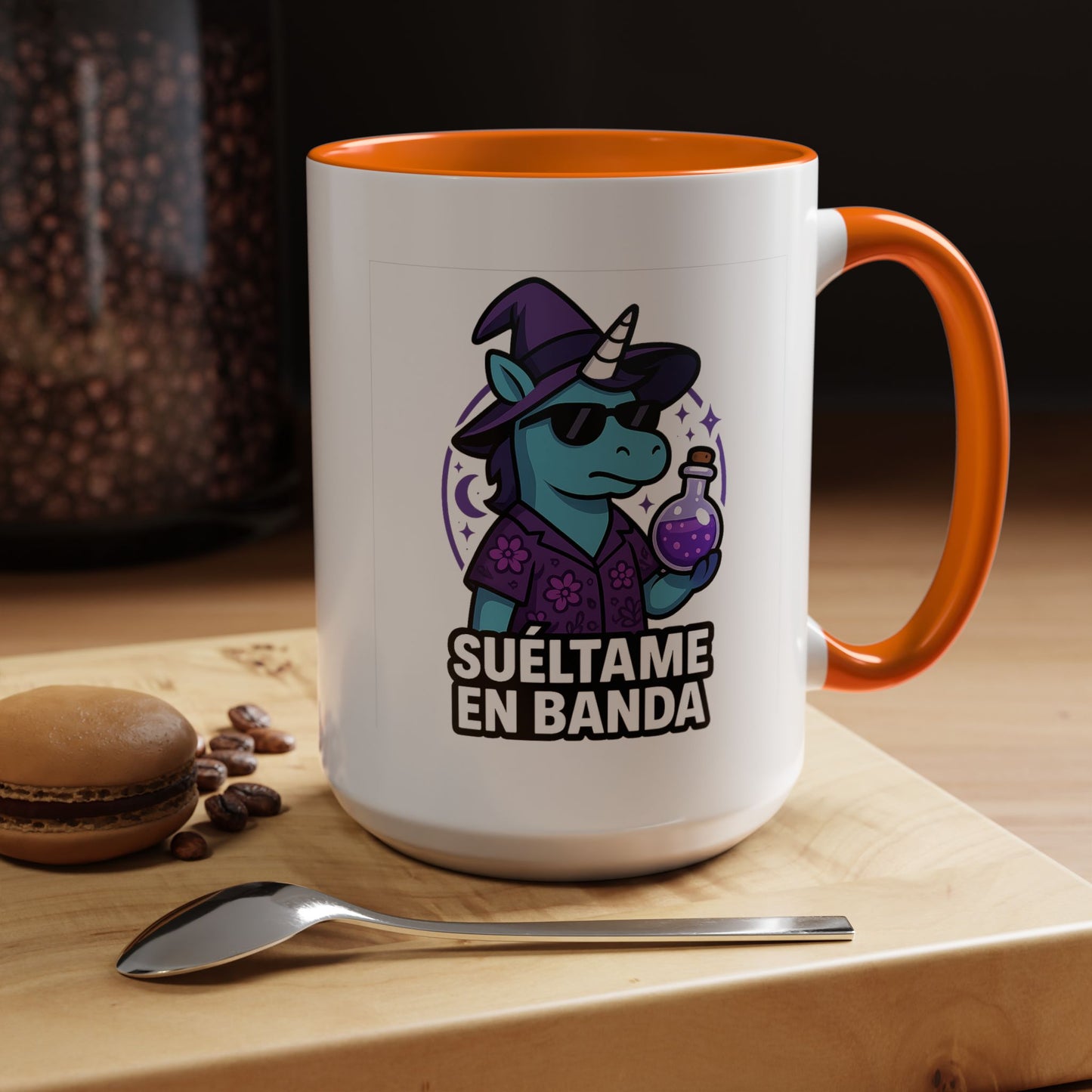 DO - Taza Cerámica 🔮 Suéltame en Banda (Edición Bruja Pasiva-Aggresiva)