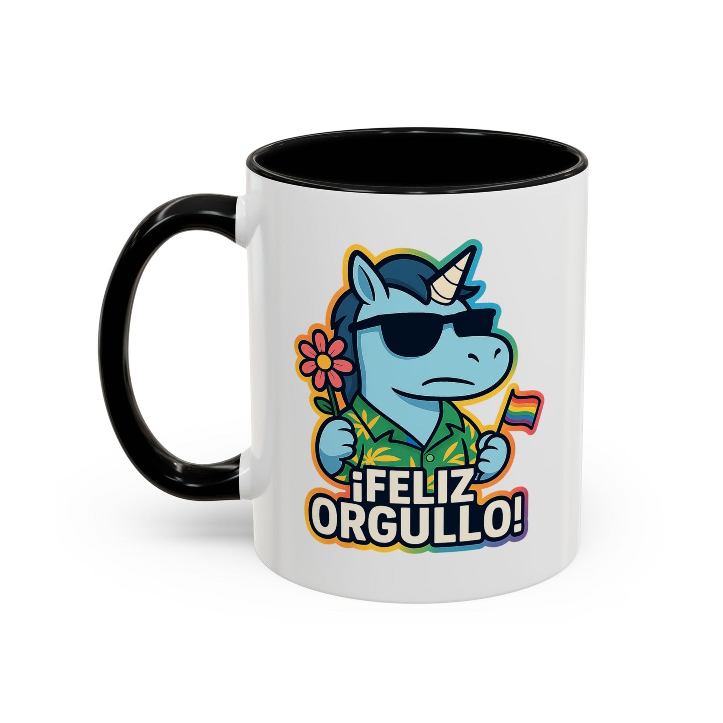 DO - Taza Cerámica - Suéltame en Banda Feliz Orgullo Edition
