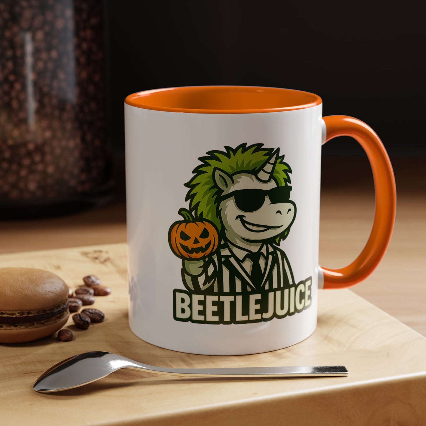 DO - Taza Cerámica - Halloween Beetlejuice
