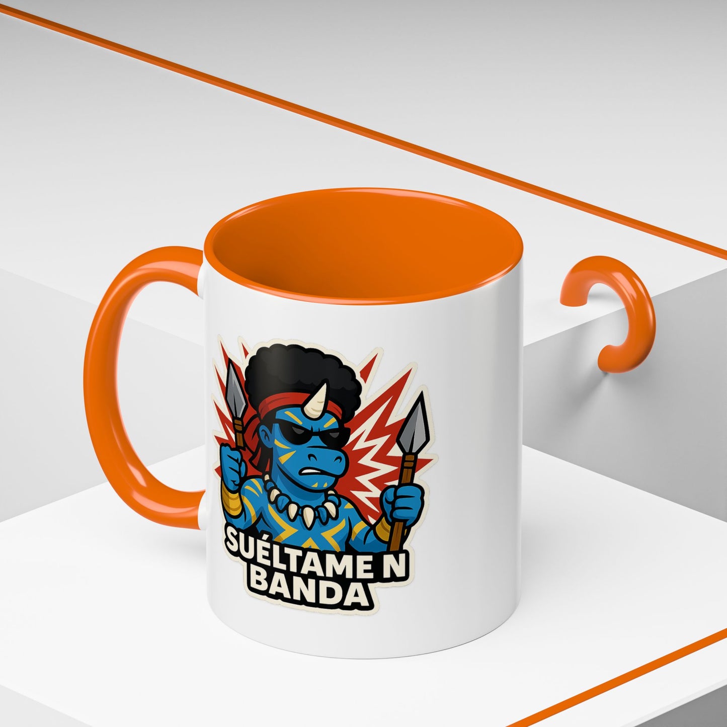 DO - Taza Cerámica - Suéltame en Banda: Guerrero Ancestral