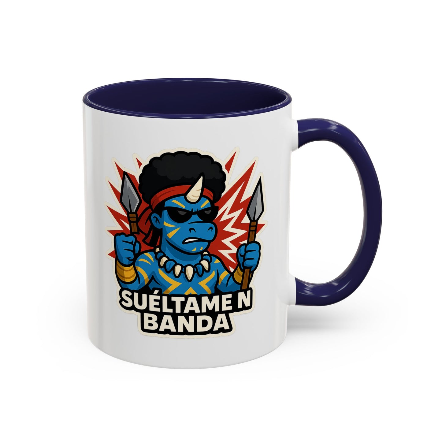 DO - Taza Cerámica - Suéltame en Banda: Guerrero Ancestral