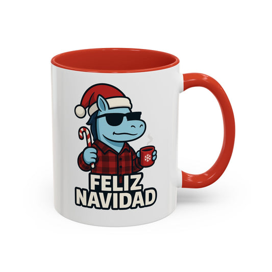 DO - Taza Cerámica🎄Navidad - FELIZ NAVIDAD con Flow ☕🎅🏽