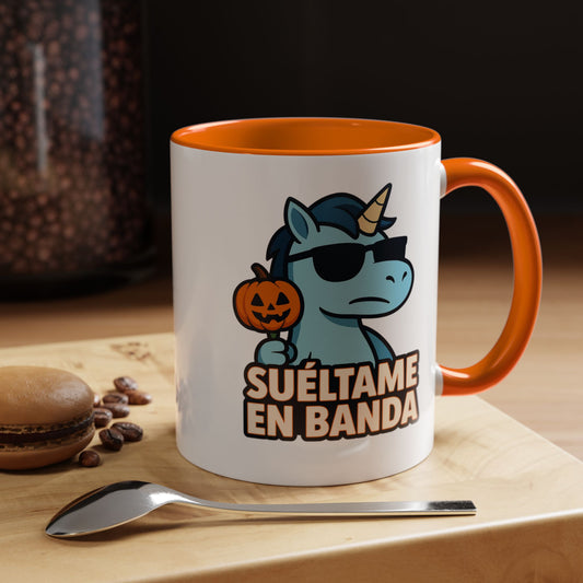 DO - Taza Cerámica 🎃 Suéltame en Banda (Edición Halloween 2)