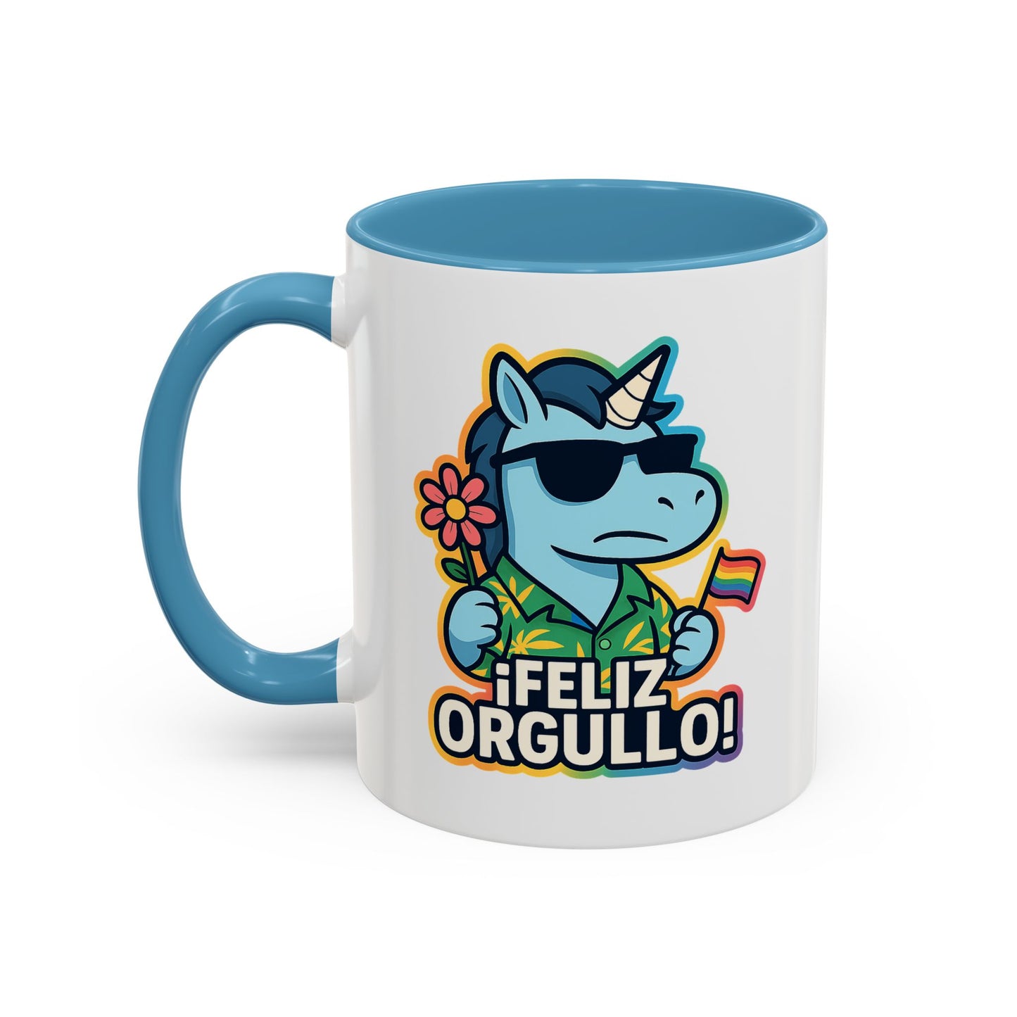 DO - Taza Cerámica - Suéltame en Banda Feliz Orgullo Edition