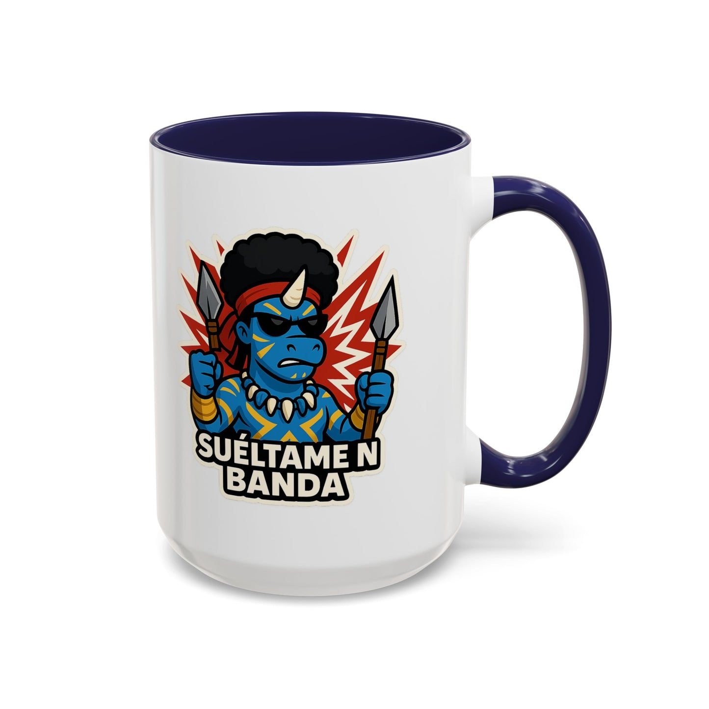 DO - Taza Cerámica - Suéltame en Banda: Guerrero Ancestral