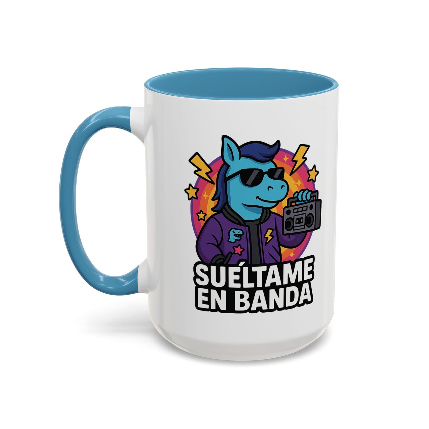 DO - Taza Cerámica 📻 Suéltame en Banda (Reset BoomBox)