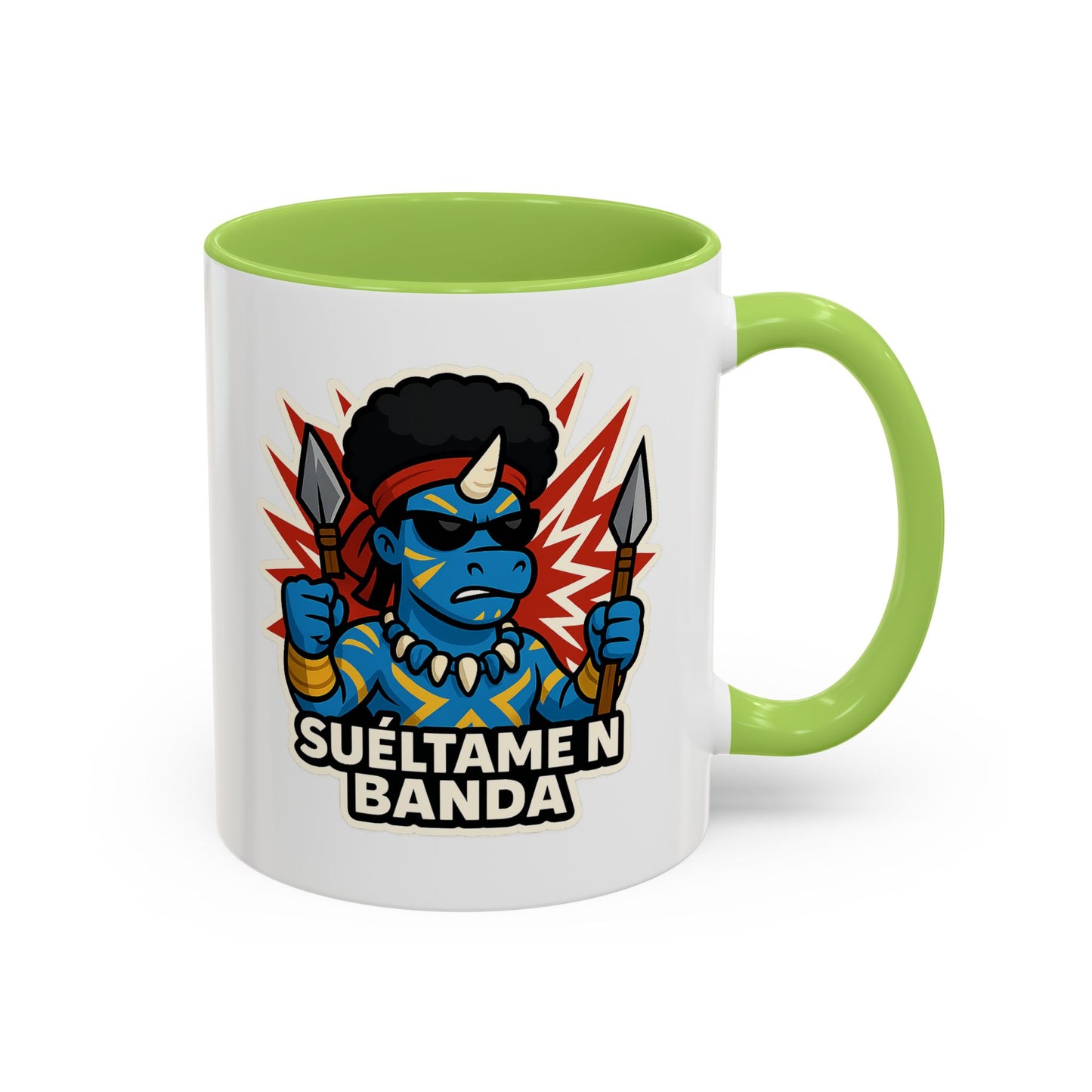 DO - Taza Cerámica - Suéltame en Banda: Guerrero Ancestral