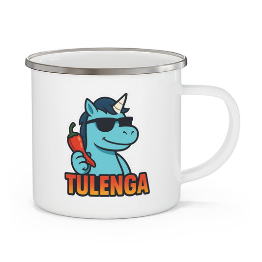 DO - Taza metálica 🔥TULENGA: El picante emocional que no sabías que necesitabas 🌶️