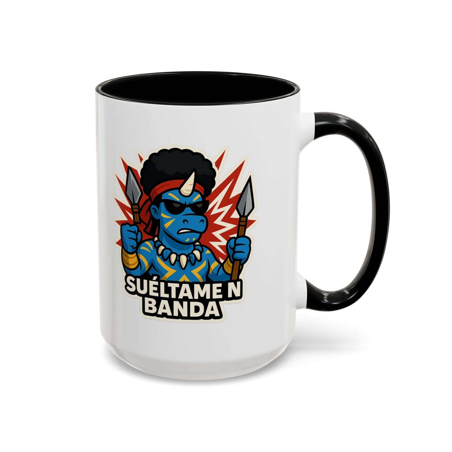 DO - Taza Cerámica - Suéltame en Banda: Guerrero Ancestral
