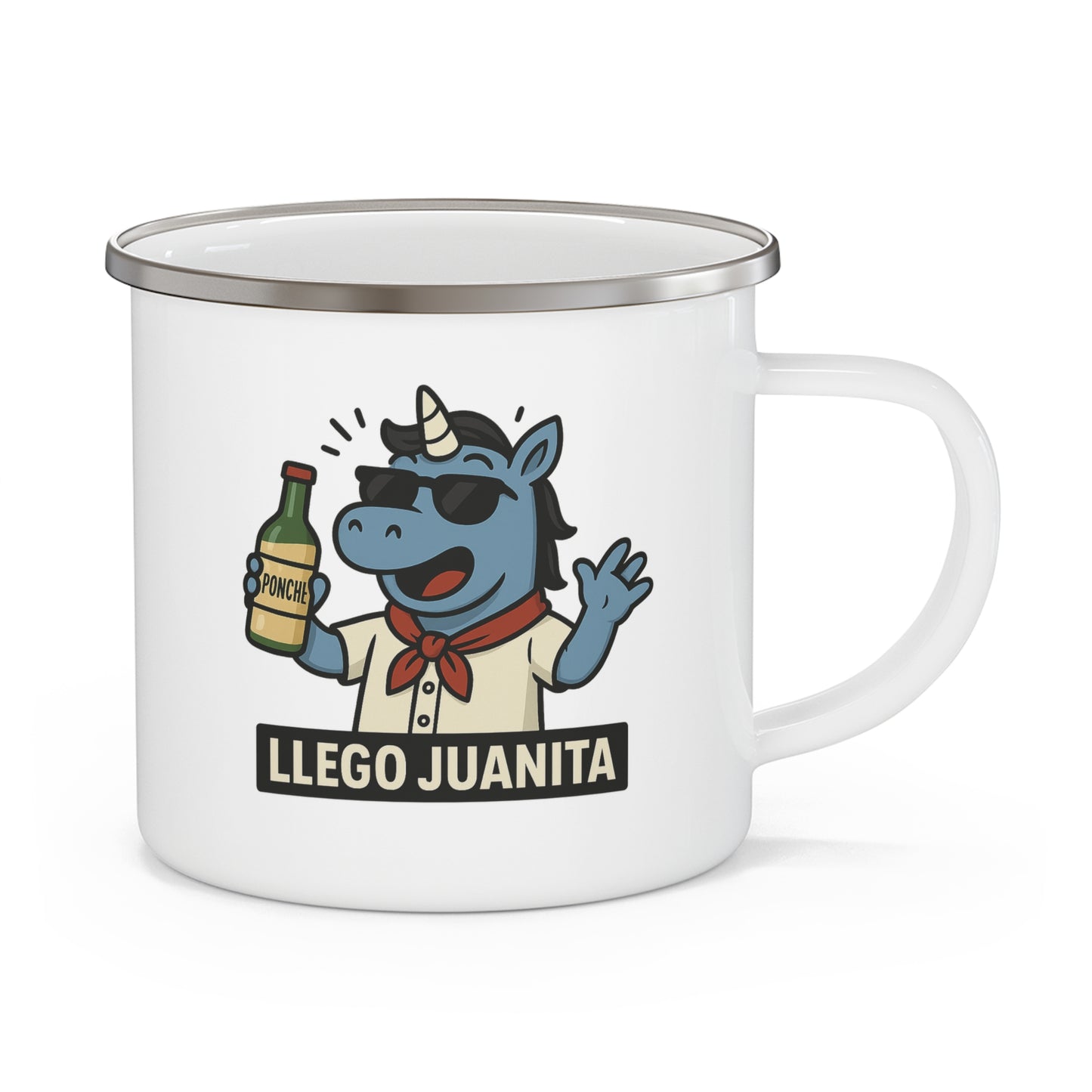 DO - Taza metálica - Navidad - Llegó Juanita