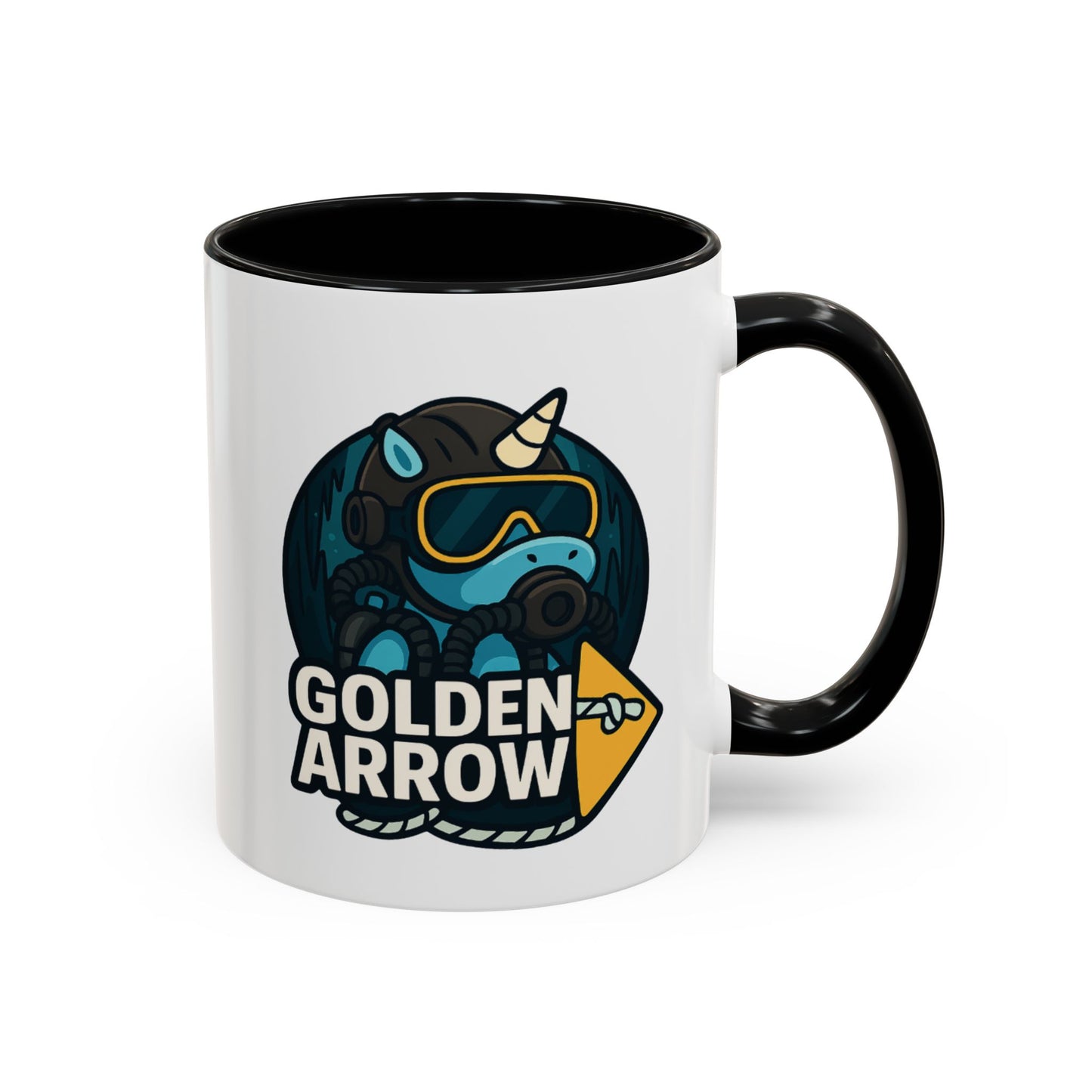 DO - Taza Cerámica💥Golden Arrow (Edición Cueva Submarina)
