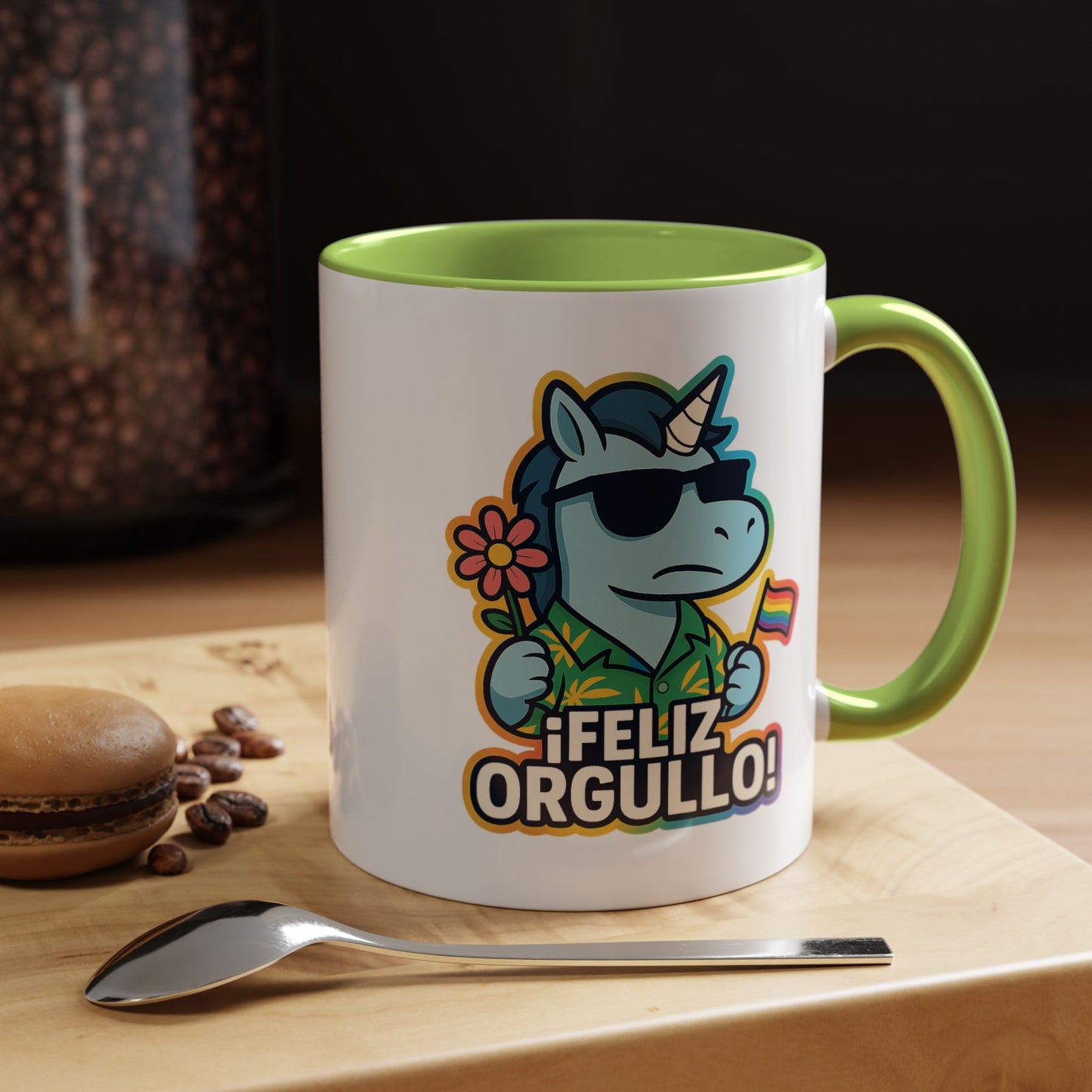 DO - Taza Cerámica - Suéltame en Banda Feliz Orgullo Edition