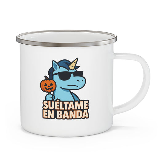 DO - Taza metálica - 🎃 Suéltame en Banda (Edición Halloween 2)