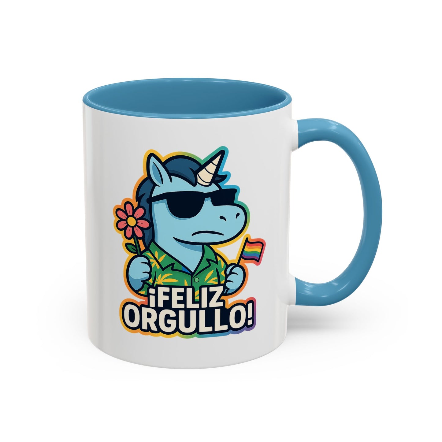 DO - Taza Cerámica - Suéltame en Banda Feliz Orgullo Edition
