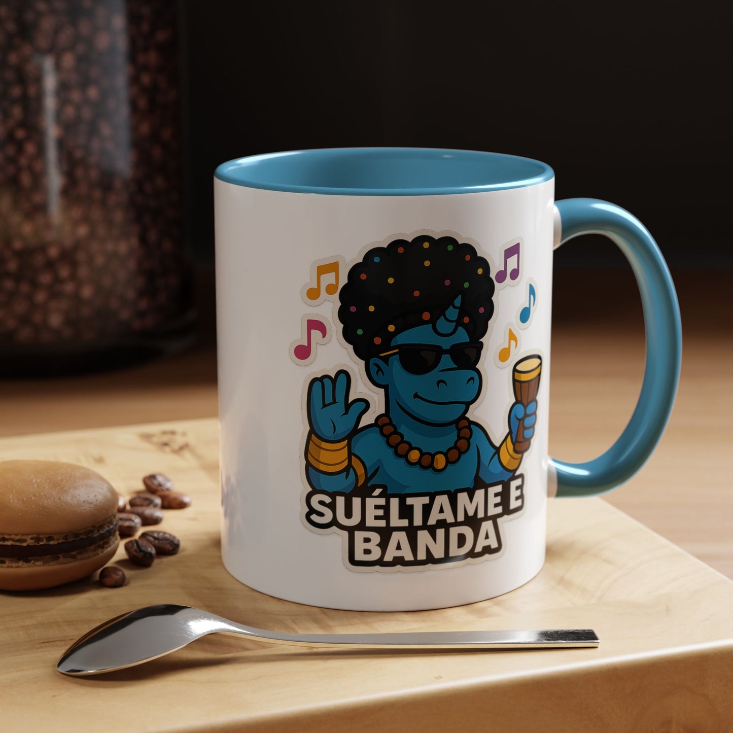 DO - Taza Cerámica - Suéltame en Banda: Deidad del Ritmo y la Danza