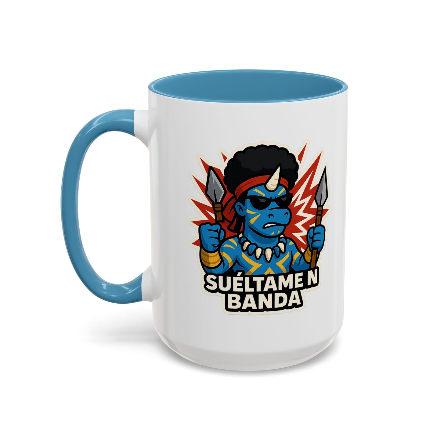 DO - Taza Cerámica - Suéltame en Banda: Guerrero Ancestral