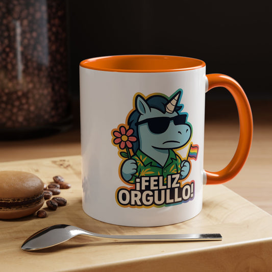 DO - Taza Cerámica - Suéltame en Banda Feliz Orgullo Edition