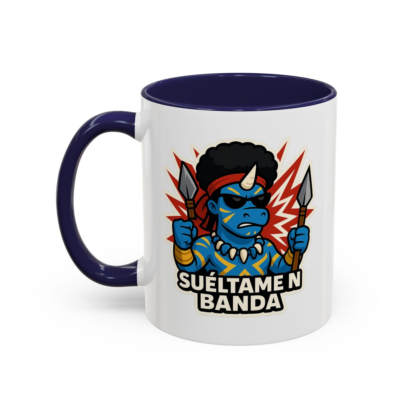 DO - Taza Cerámica - Suéltame en Banda: Guerrero Ancestral