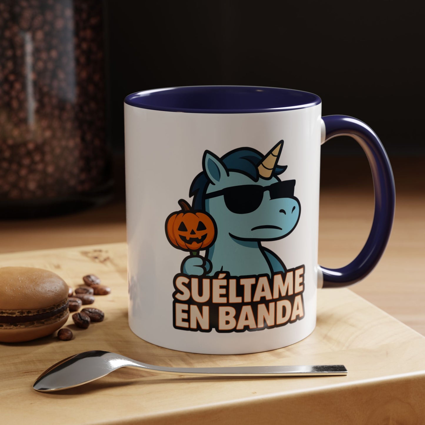 DO - Taza cerámica - 🎃 Suéltame en Banda (Edición Halloween)