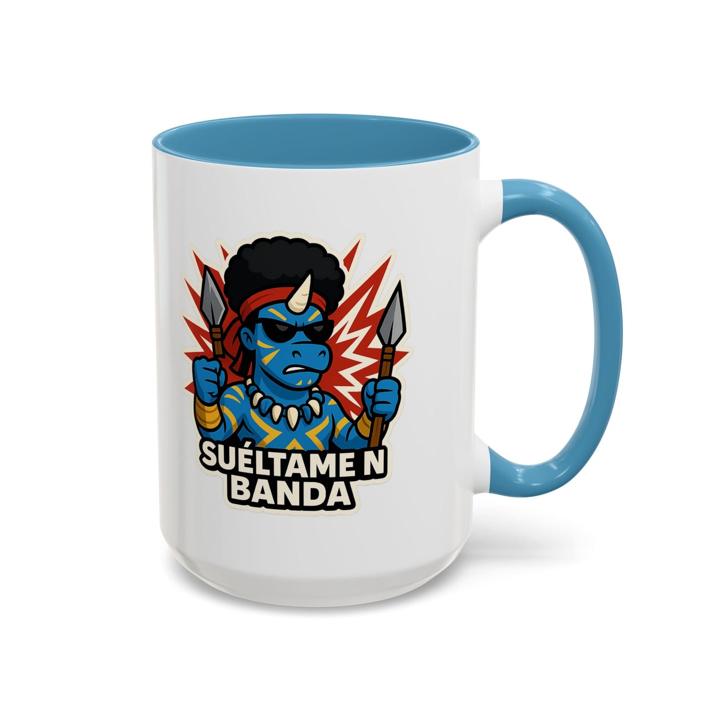 DO - Taza Cerámica - Suéltame en Banda: Guerrero Ancestral